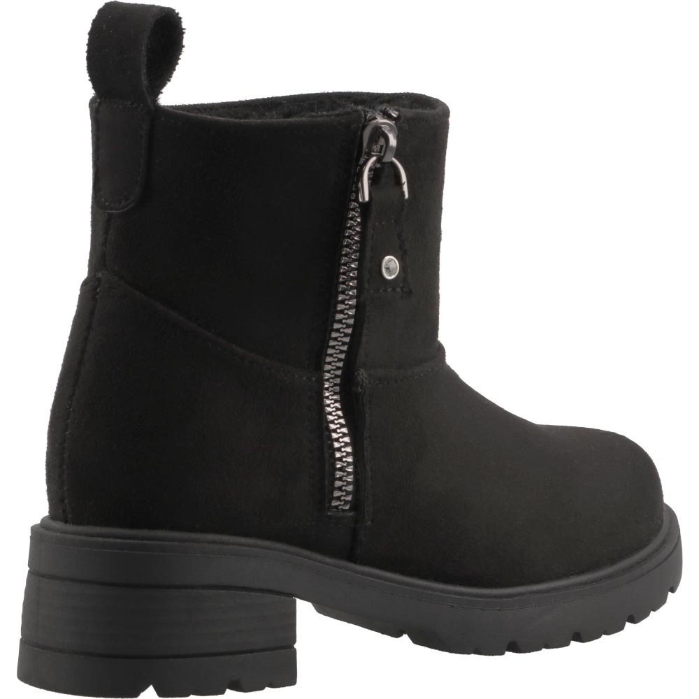 Bota Niña Uh Lulu 1200 Negro Botitas Niñas Talla 18 a 21 E
