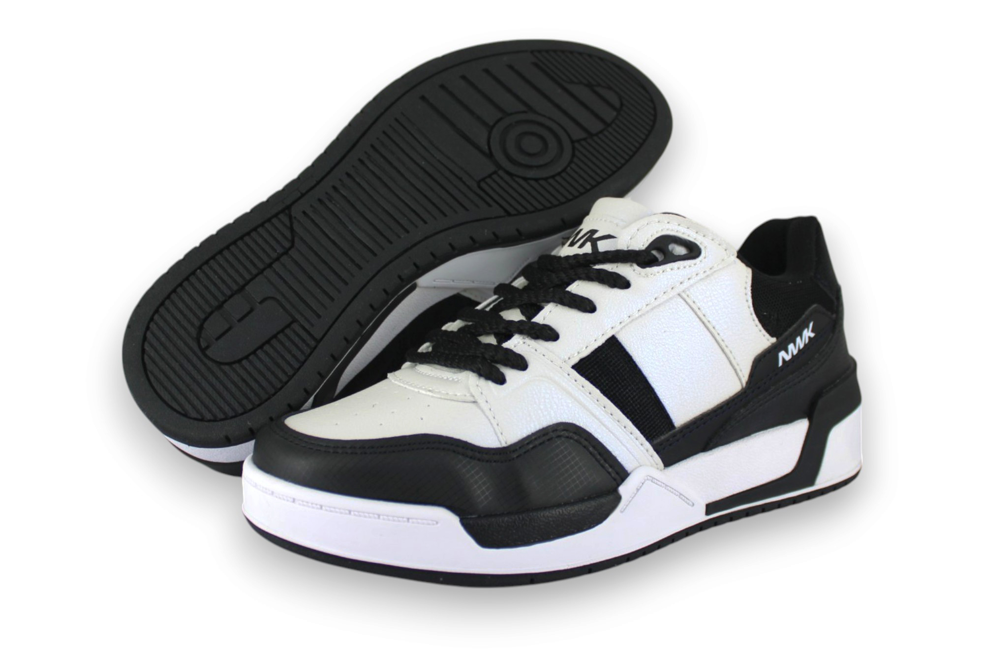 	Tenis Casual Blanco Negro Mujer Canter Newk