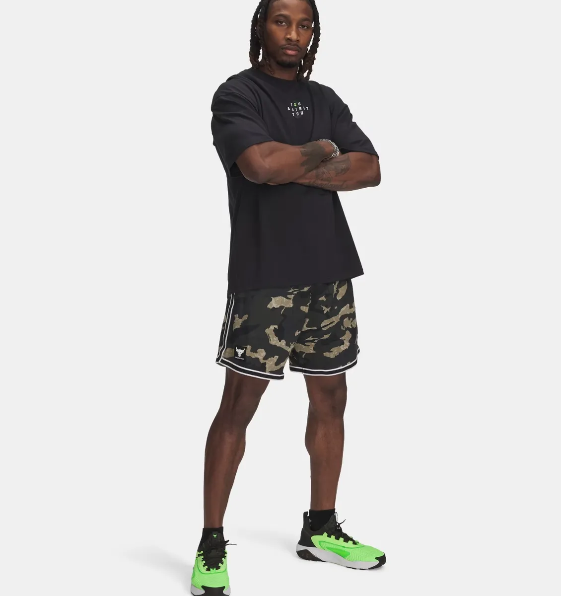 Short Under Armour Project Rock Mesh Deportivo Shorts
