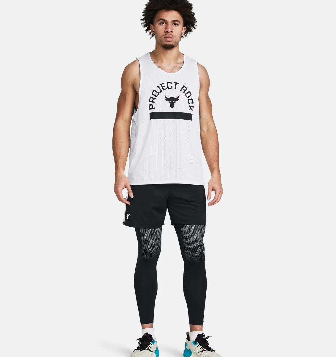 Short Under Armour Project Rock Payoff Mesh Iron Paradise