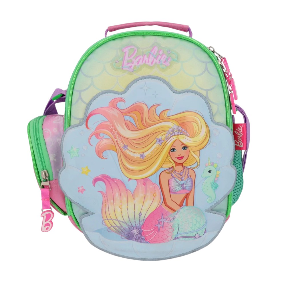 Lonchera Termico Escolar Escolar Barbie Sirena Yadatex BRB085-LB052A