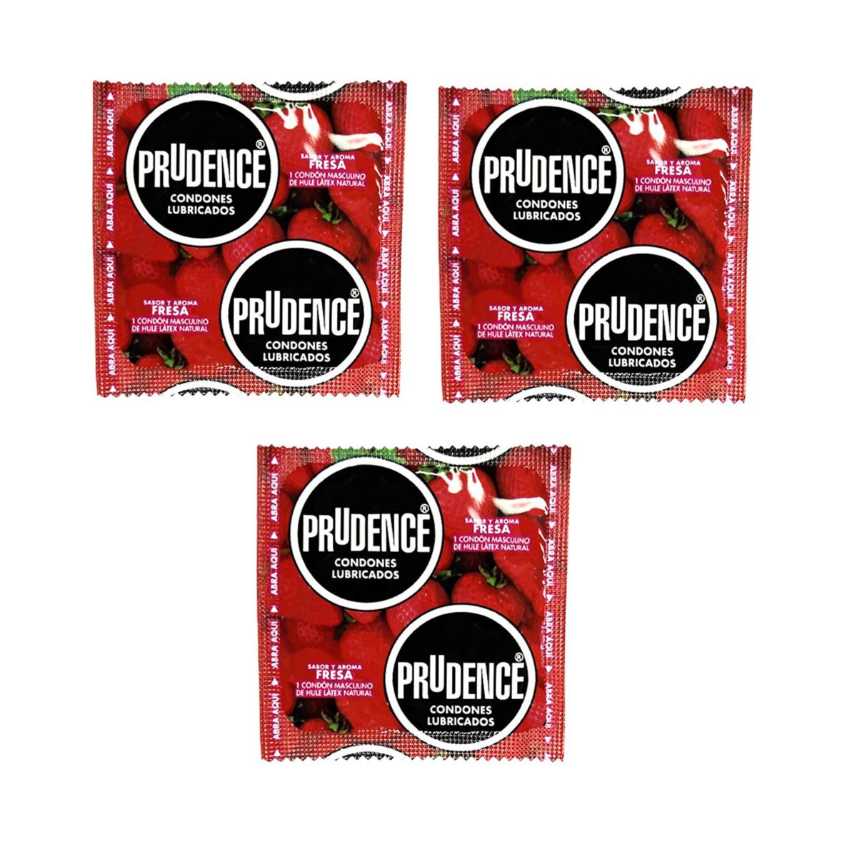 Preservativo PRUDENCE caja con 100 piezas sabor UVA