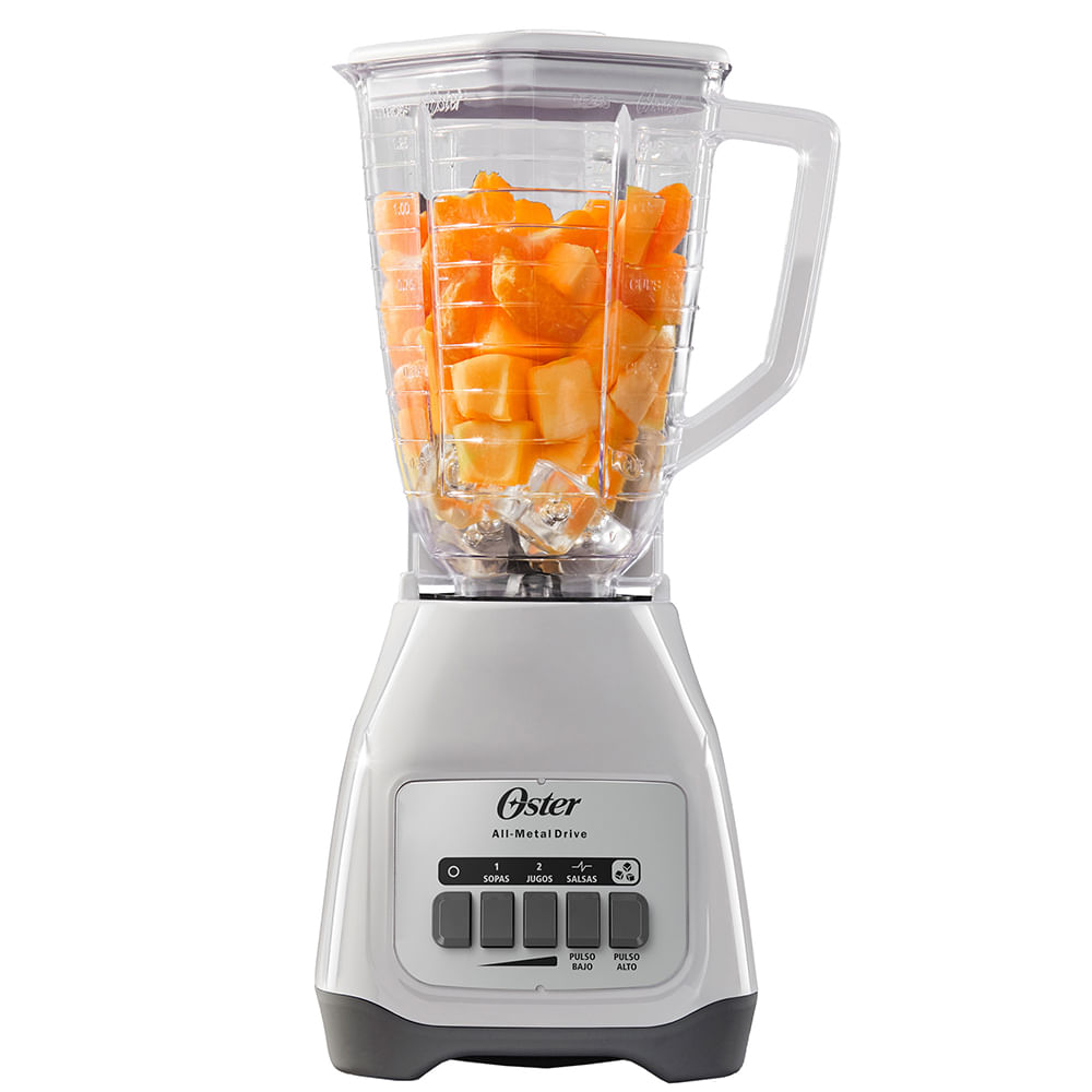 Licuadora Vaso Plástico Oster 1.25 litros 2 Velocidades + Pulso BLSTKAP-WPB-013