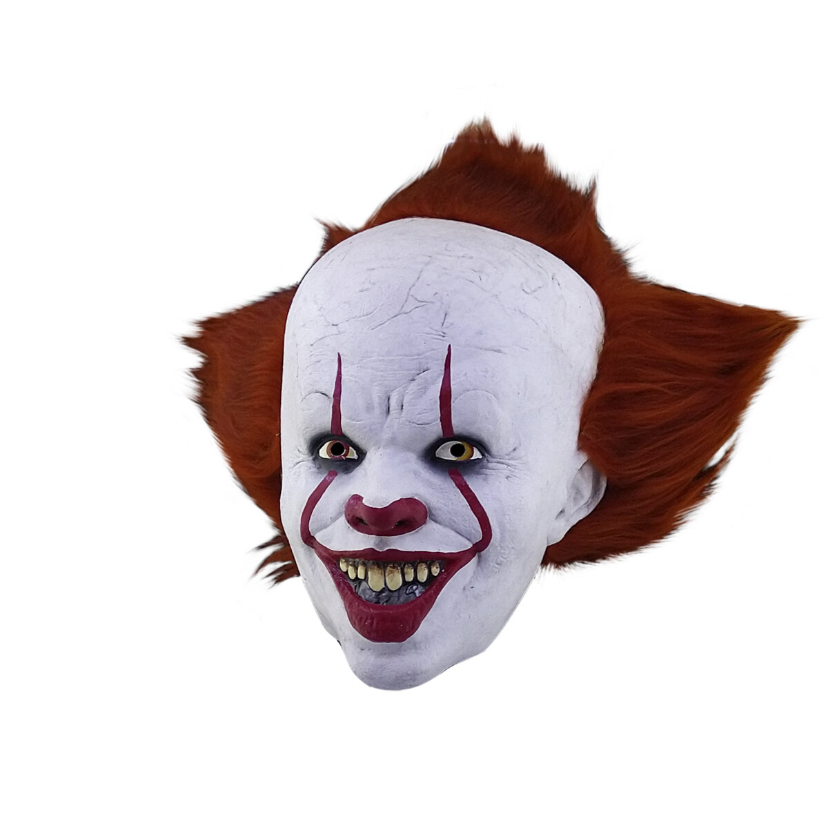 Máscara Pennywise IT 2017 – Licencia Oficial – Terror Realista en tu Disfraz de Halloween