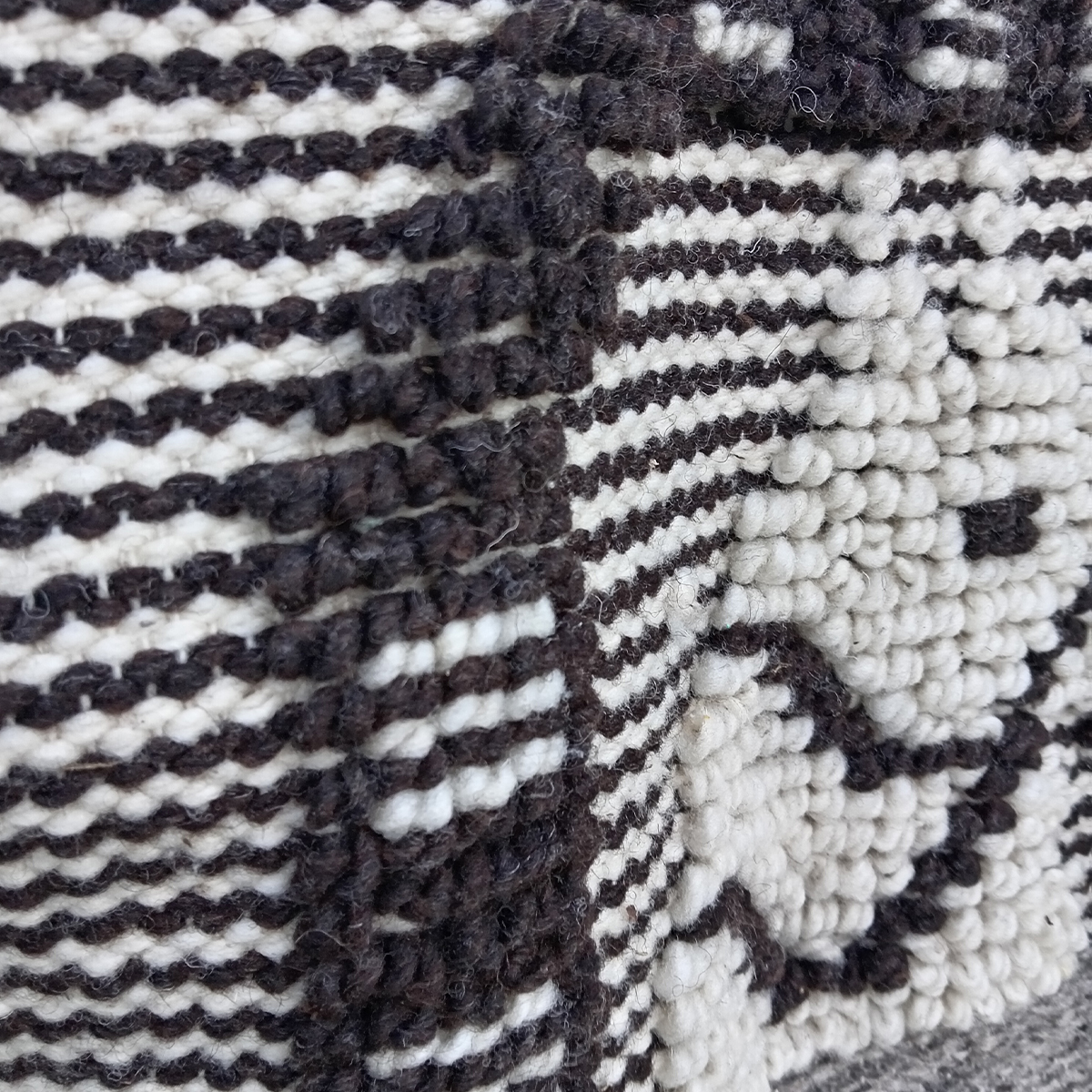 Cotorina Chaleco Gaban 100% lana natural de borrego Gris