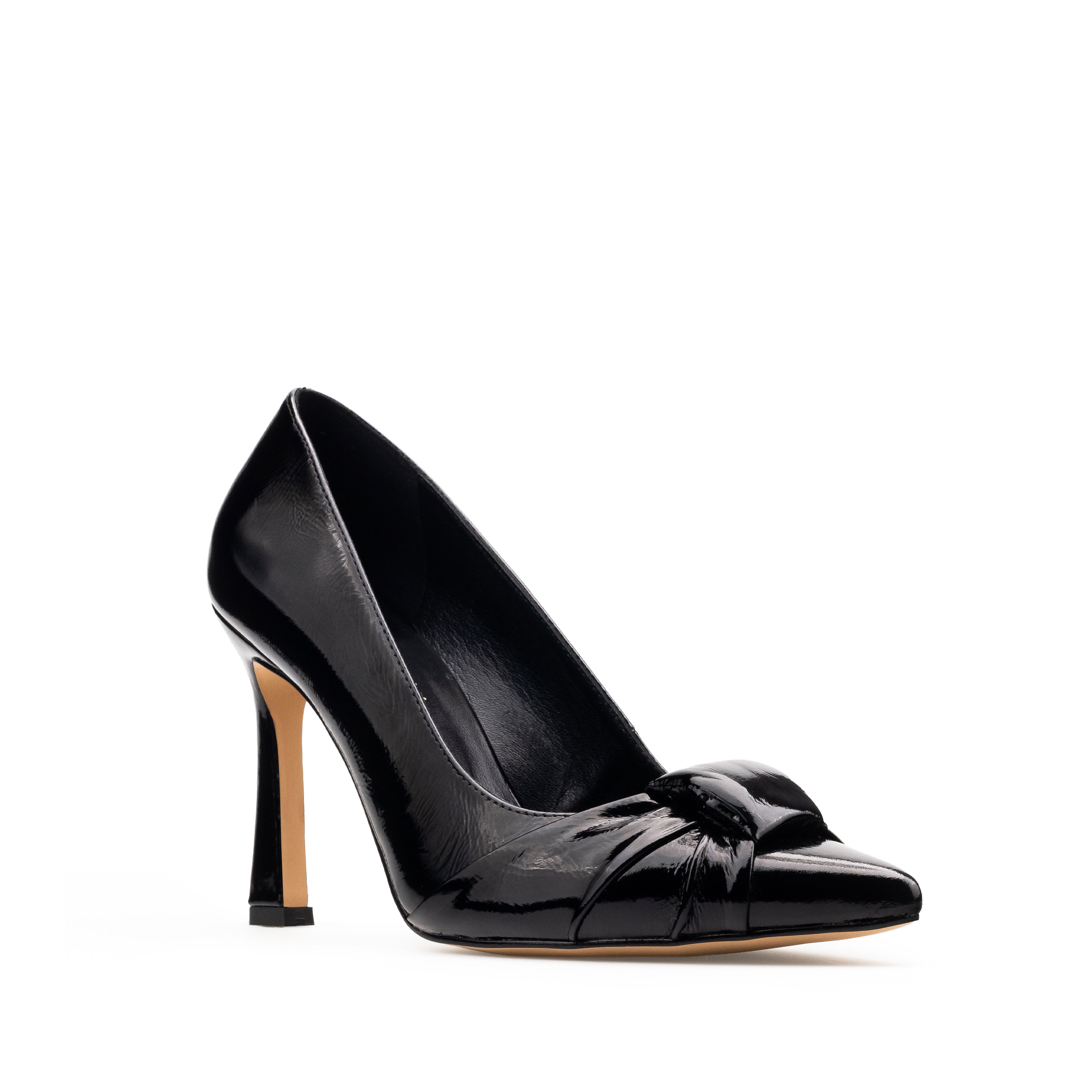 Zapatillas De Tacón Davenia De Piel  Para Dama Mod. Clara