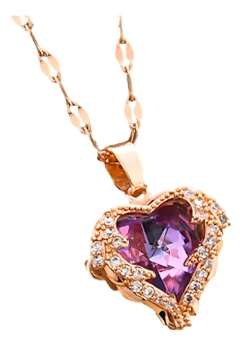 Colgante y dije de corazón
