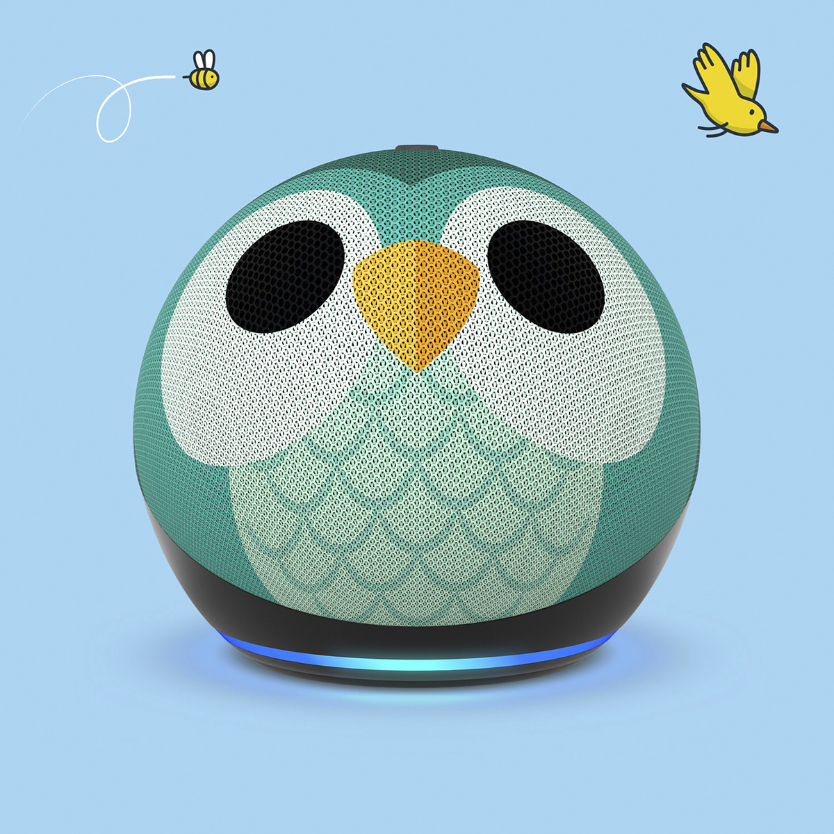 Alexa Amazon Echo Dot 5Ta Gen Kids Buho