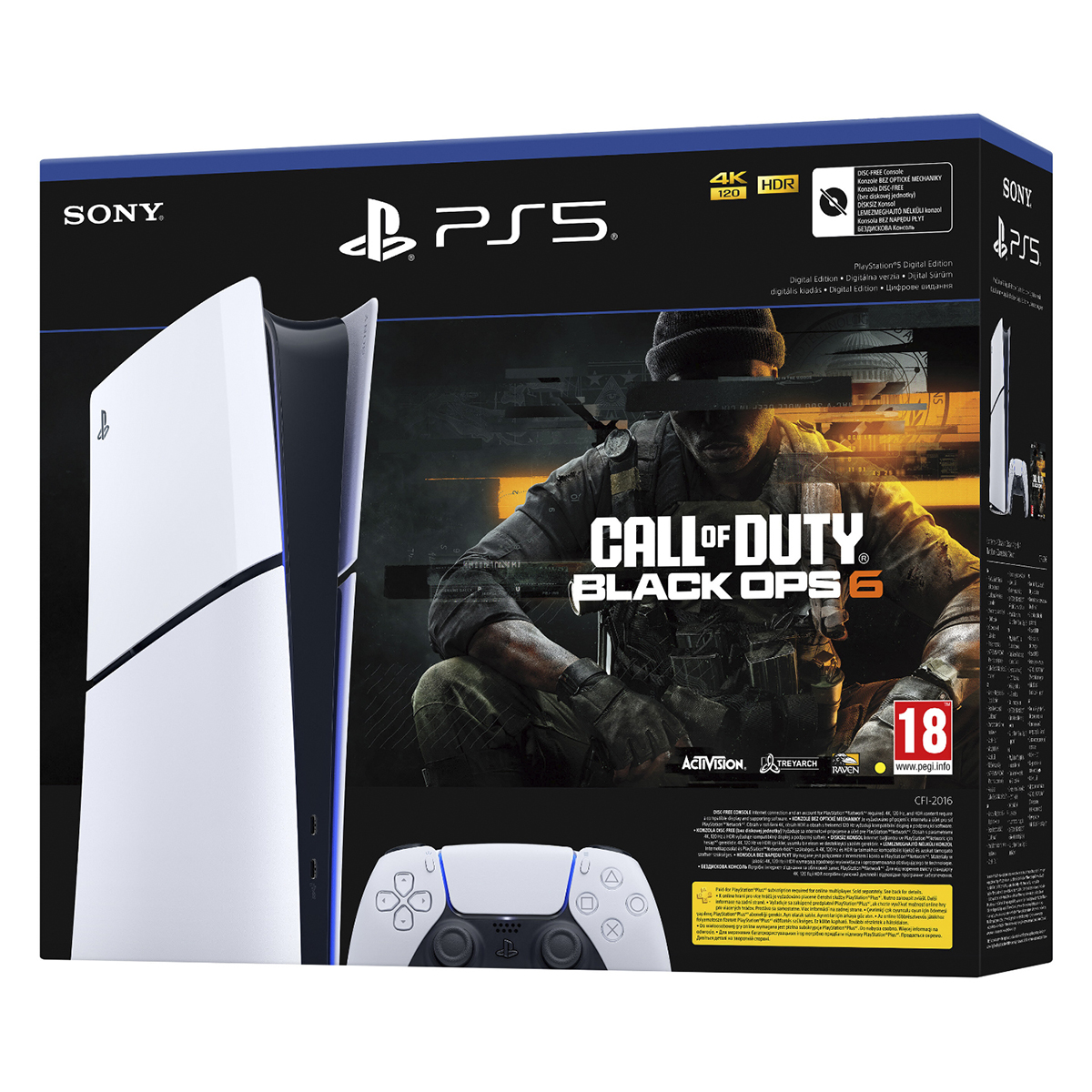Sony Playstation 5 Slim Digital Call Of Duty BO6 1TB