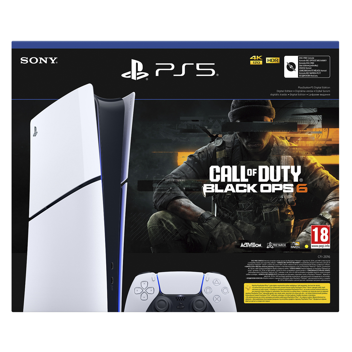 Sony Playstation 5 Slim Digital Call Of Duty BO6 1TB