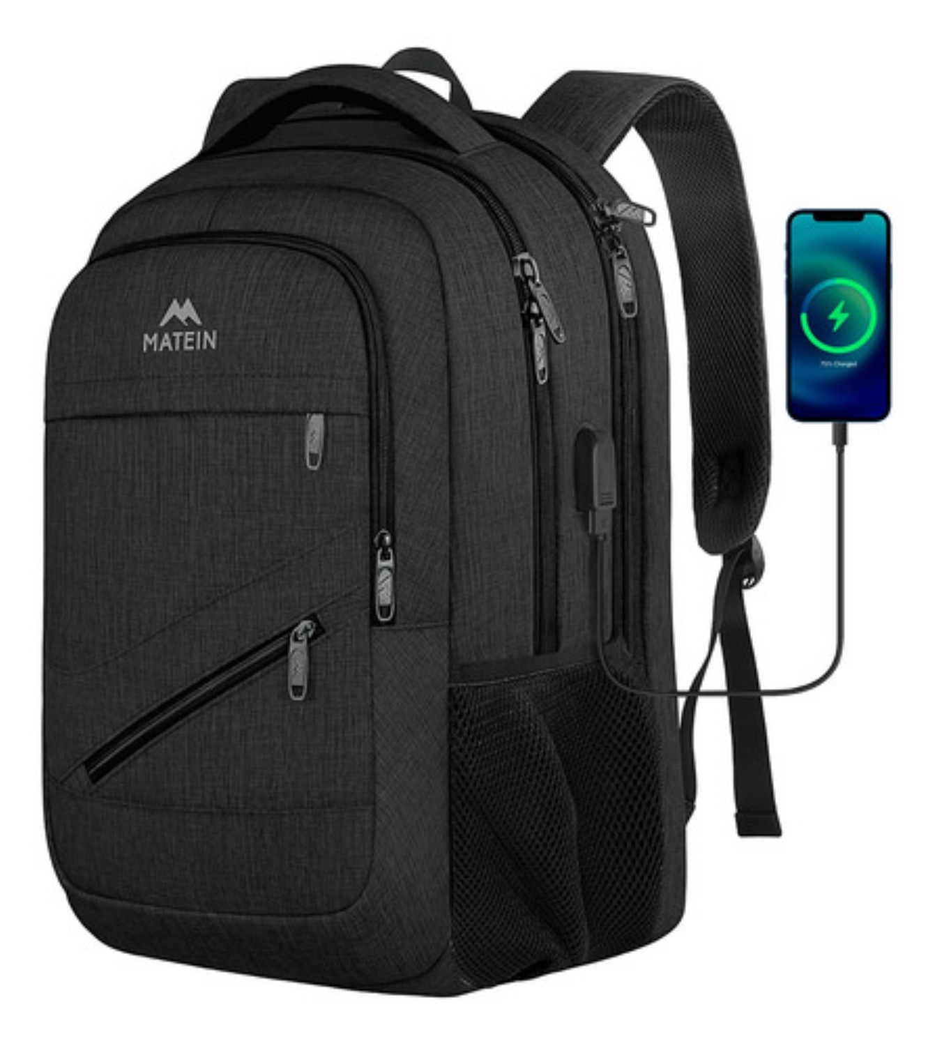 Mochila Para Laptop 17 Pulgadas negra