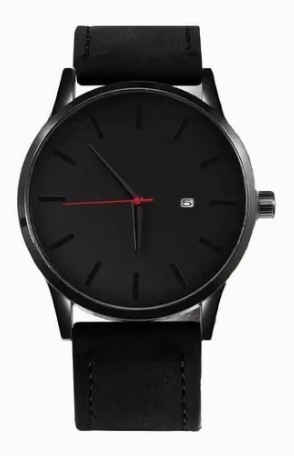 Reloj Casual Y Elegante Color Negro Para Hombre Negro