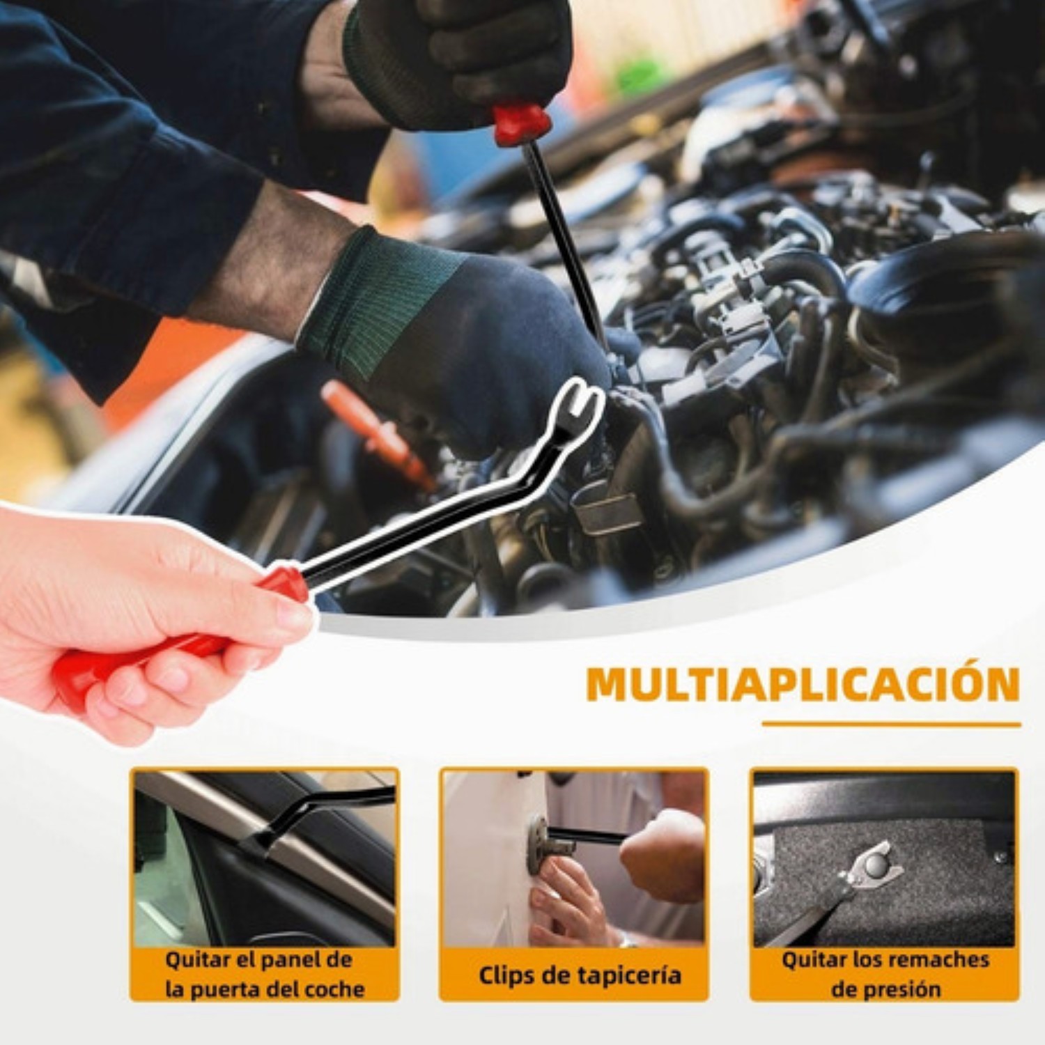 Kit De Grapas Automotriz 635pcs 16 Modelos Con Quita Grapas