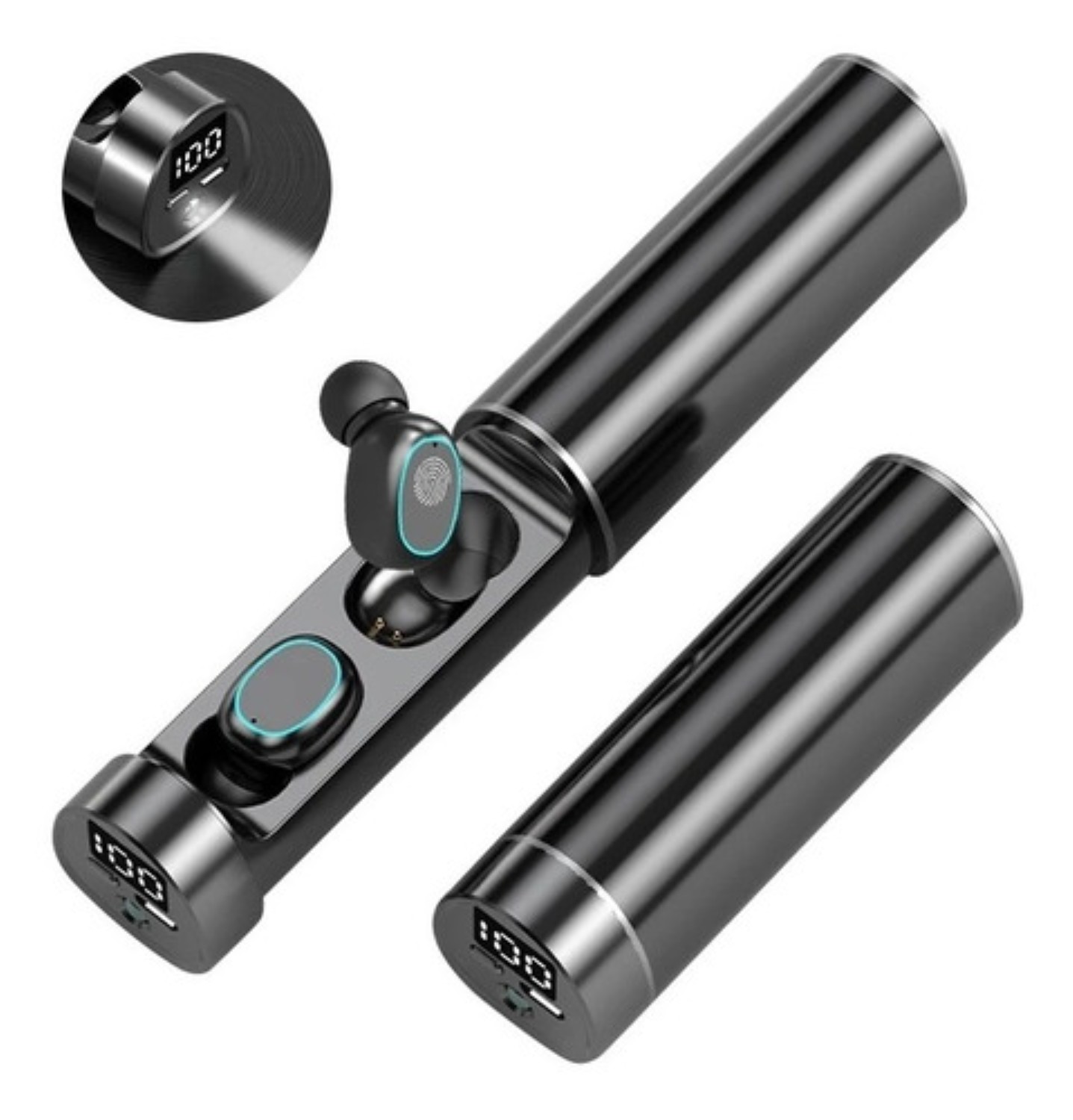 Audifonos Inalámbricos Bluetooth Mini Manos Libres Negro.