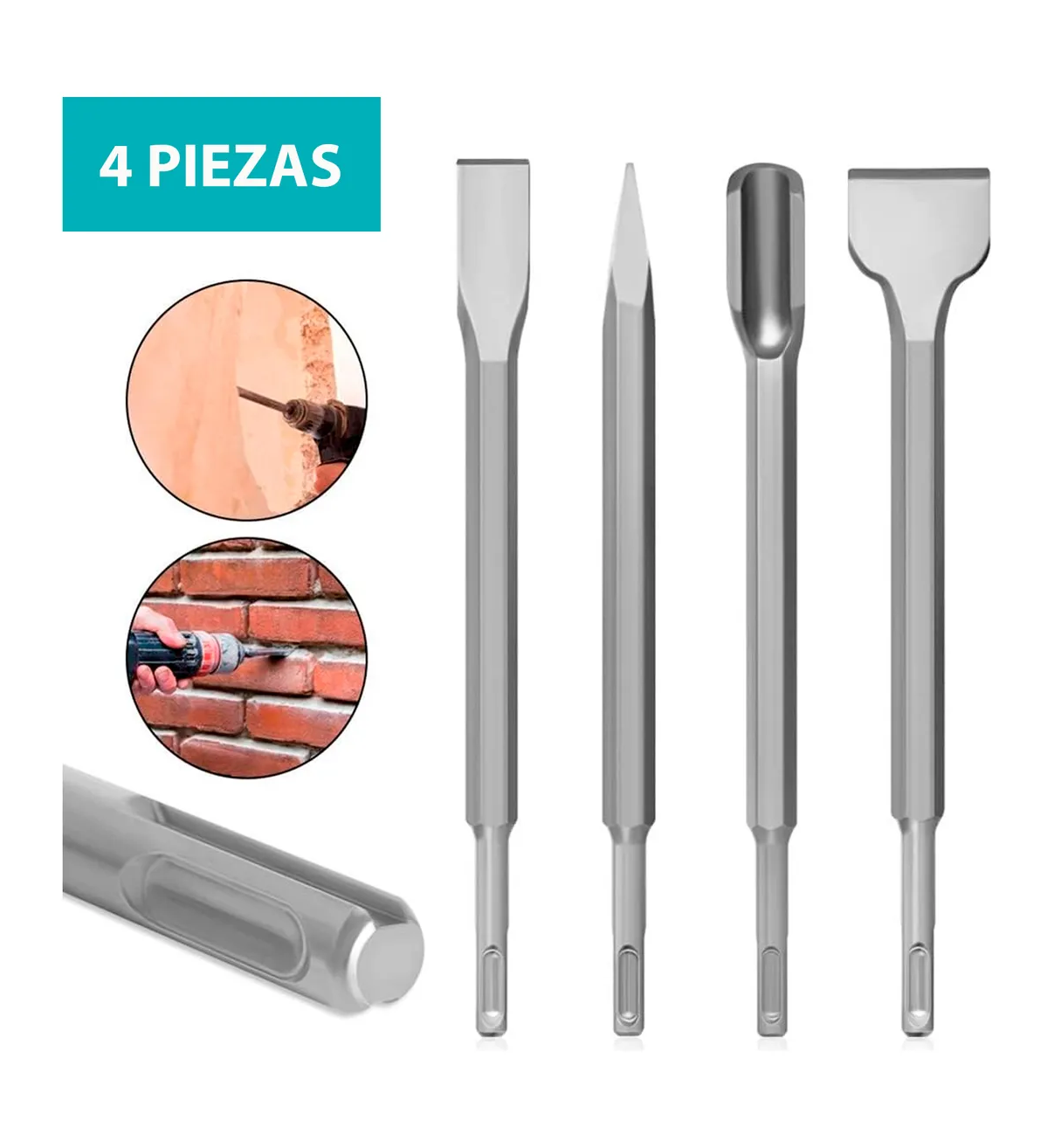 Brocas Para Concreto Set Para Taladro Martillo SDS