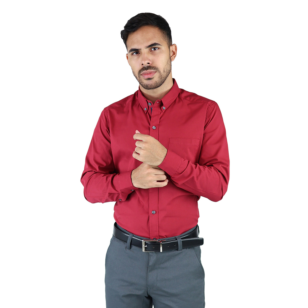 Camisa Roja De Vestir Hombre Camisa Roja Formal Hombre Camisa