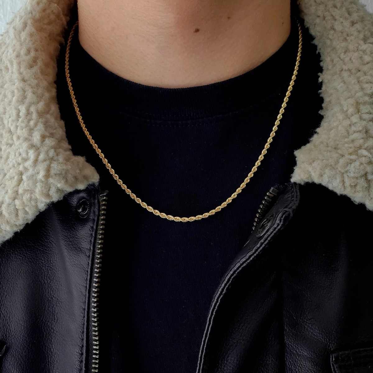 CADENA TORZAL ORO 10K 