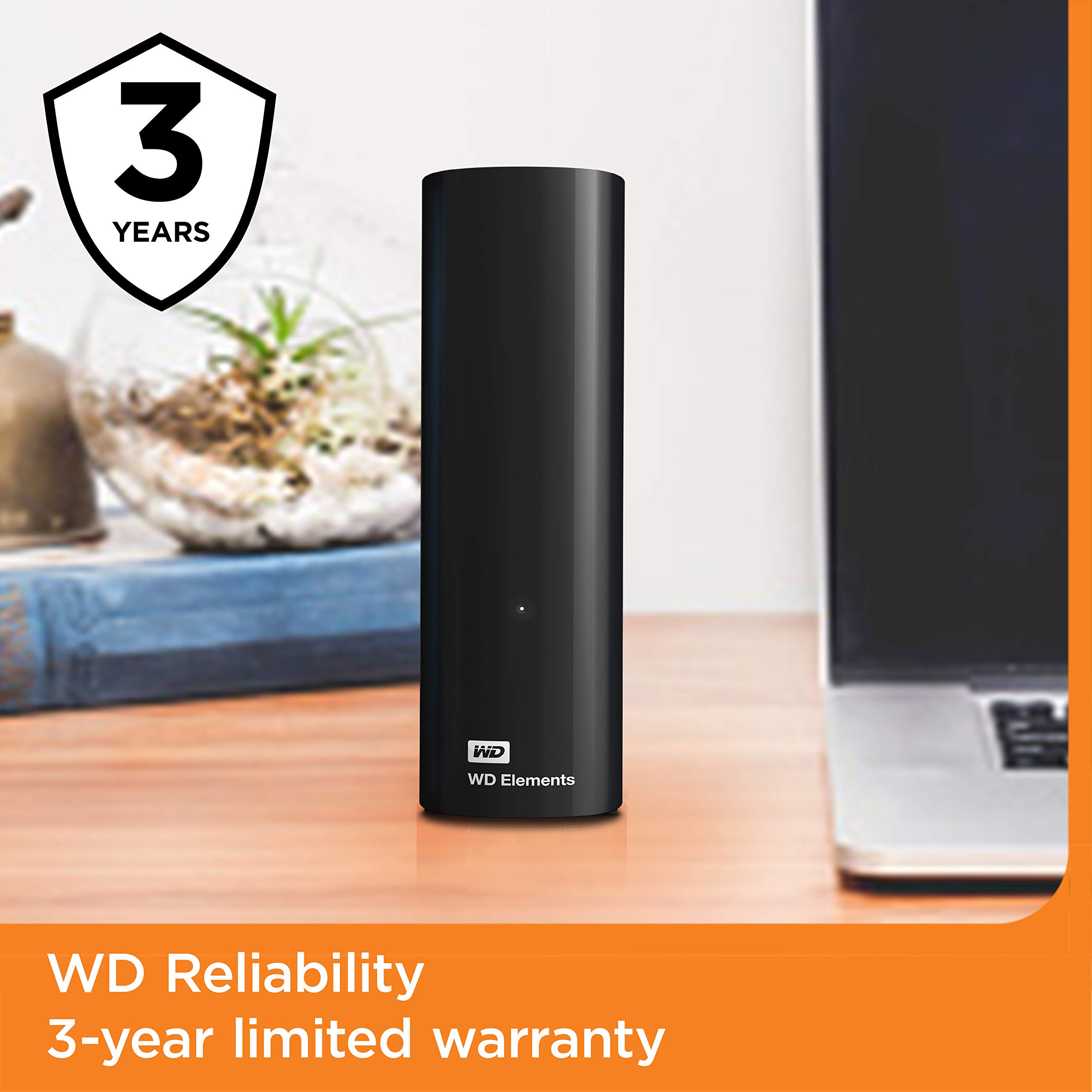 Disco Duro Externo WD Elements Desktop 16TB USB 3.0 Plug & Play
