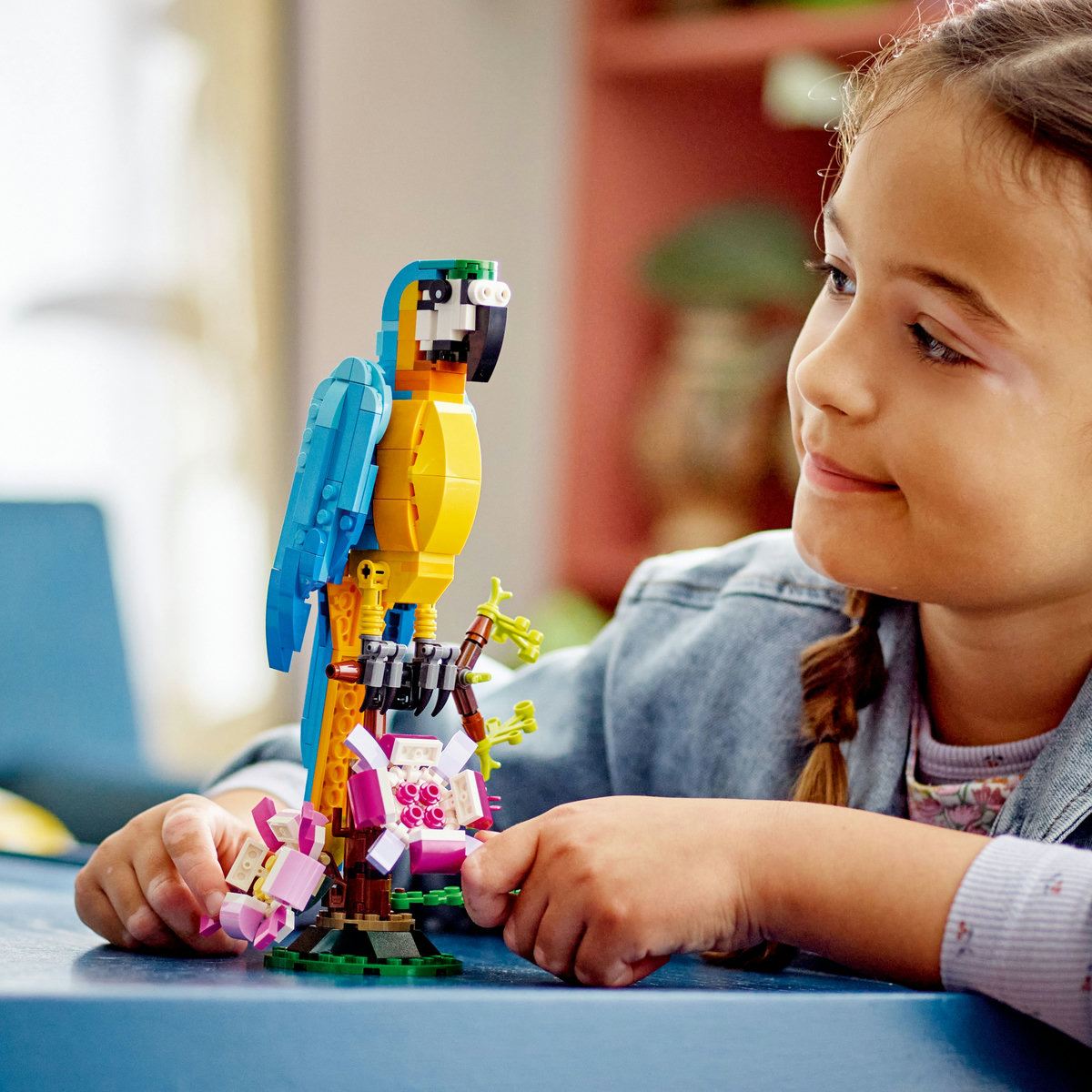 Set LEGO Creator 3 en 1 Perico Exótico 253 Piezas COLOR MULTICOLOR Para Niños Desde 7 Años