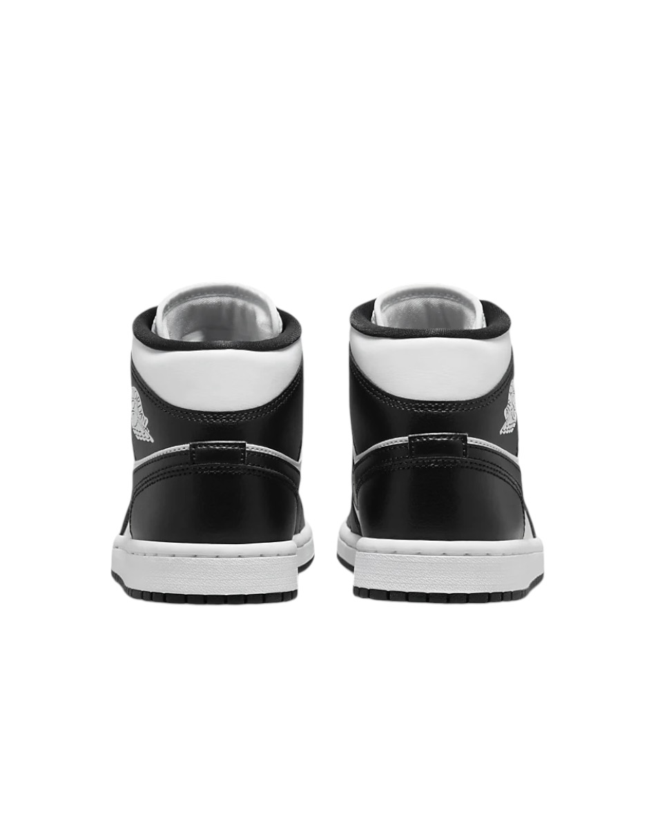 TENIS AIR JORDAN 1 MID COLOR NEGRO