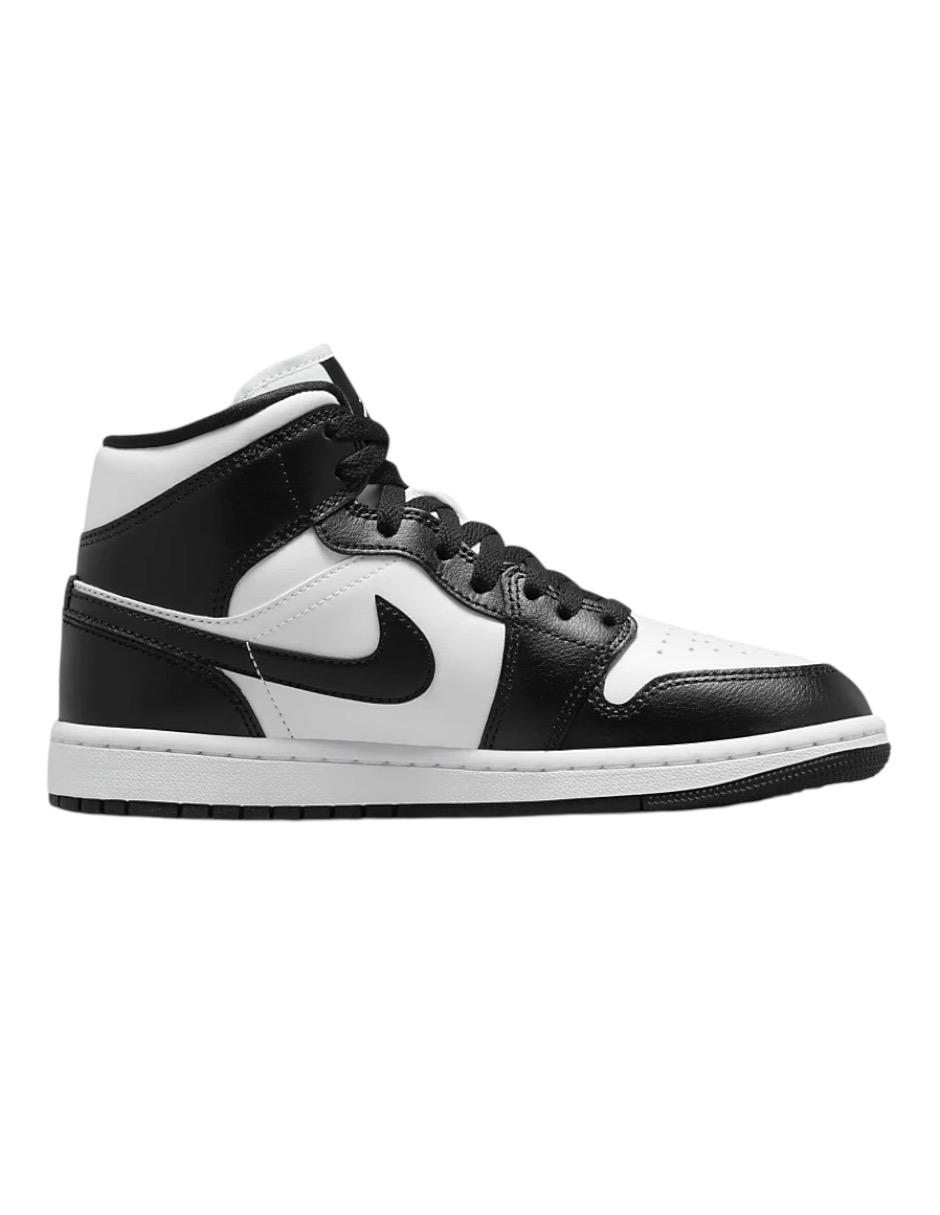 TENIS AIR JORDAN 1 MID COLOR NEGRO