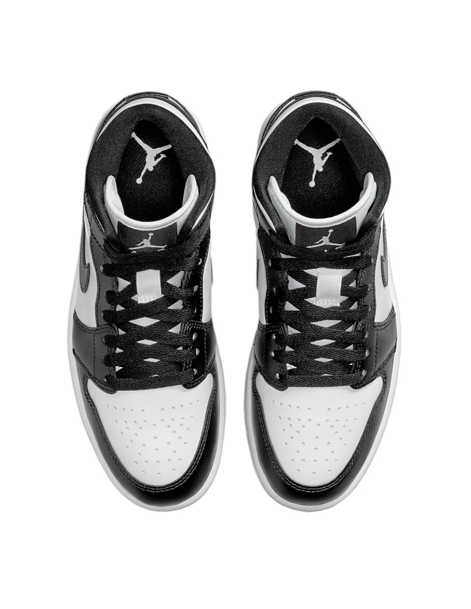 TENIS AIR JORDAN 1 MID COLOR NEGRO
