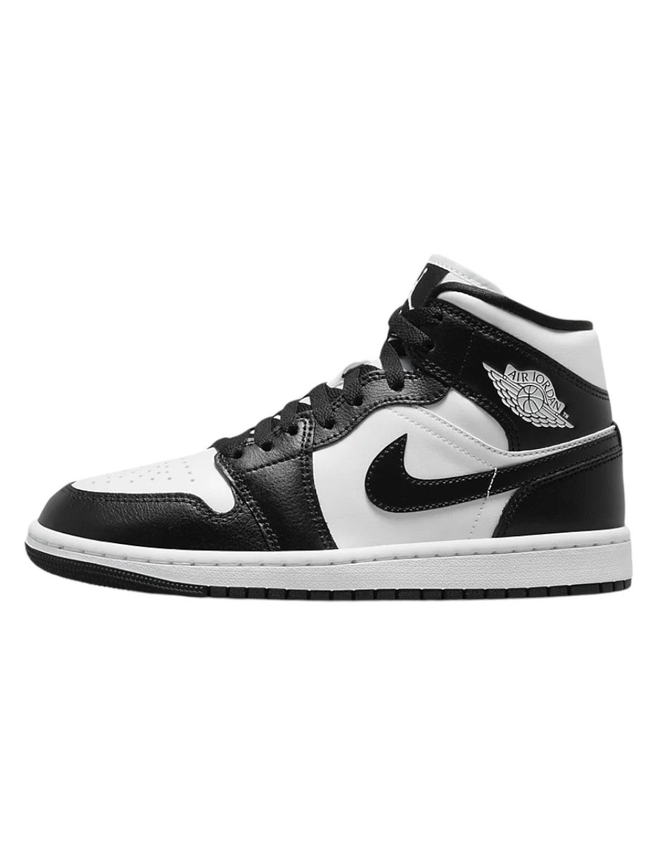 TENIS AIR JORDAN 1 MID COLOR NEGRO