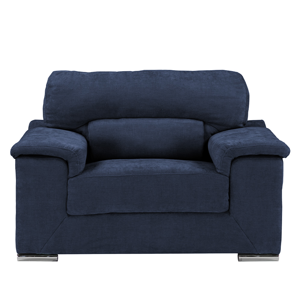 Sillón 1 Plaza Trinity Kaizen Azul  ENTREGA SOLO EN CDMX Y AREA METROPOLITANA