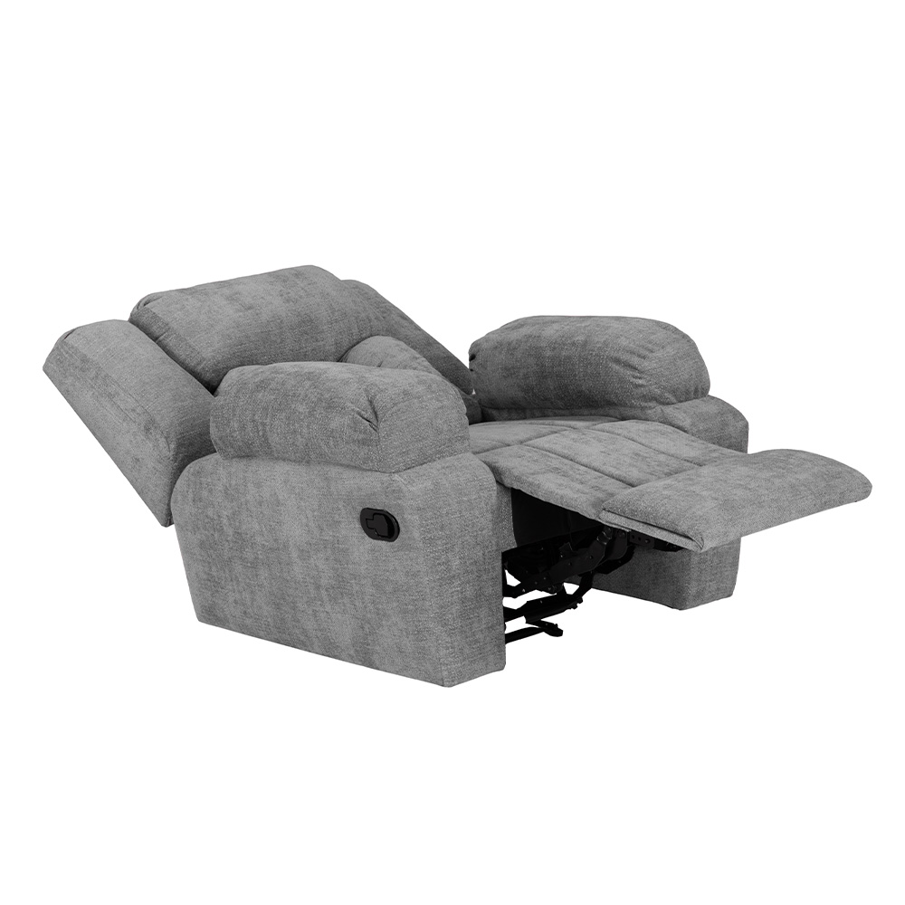 Sillón Reclinable Trinity Rexon Gris Oscuro  ENTREGA SOLO EN CDMX Y AREA METROPOLITANA