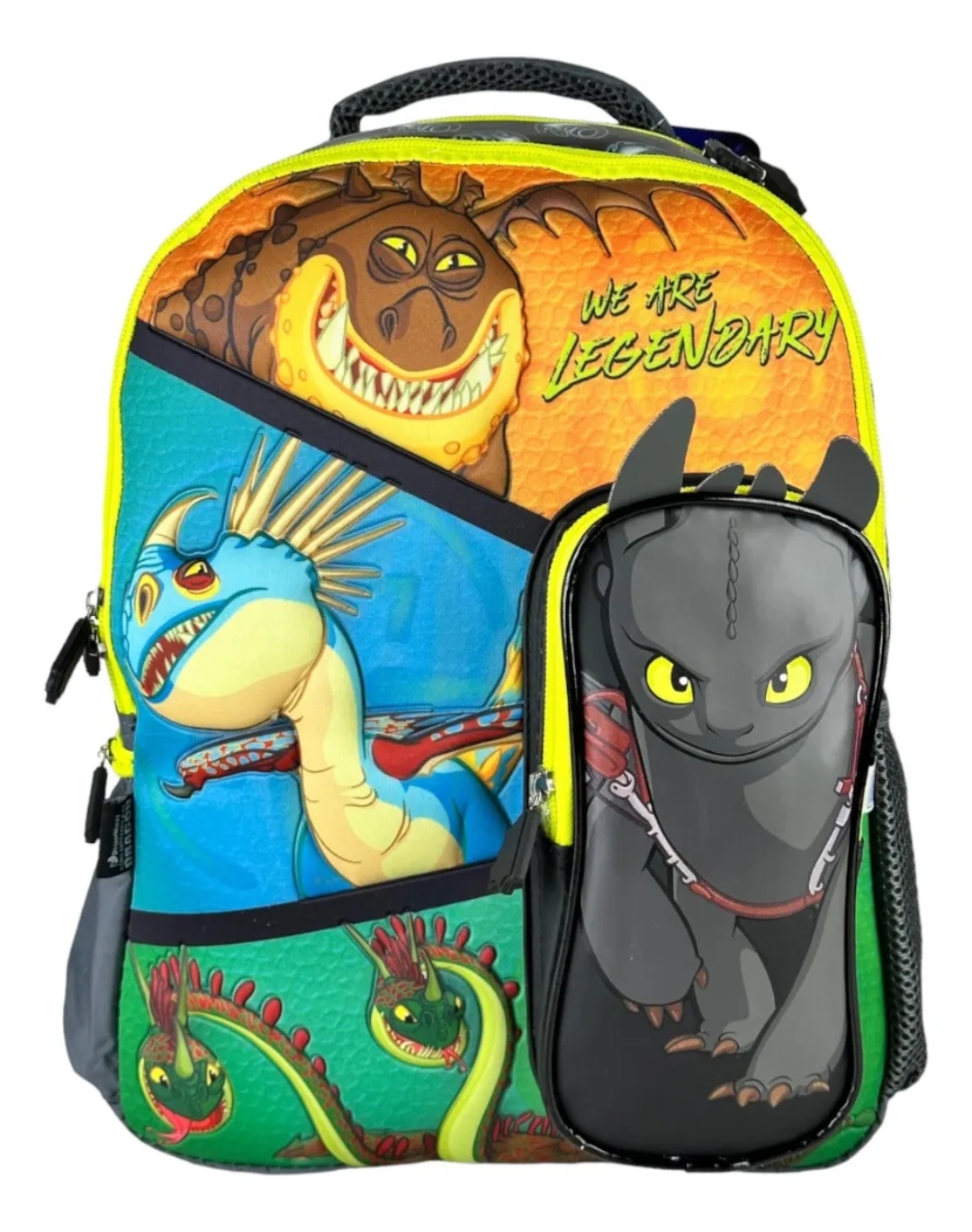 Mochila Entrenando a tu Dragon Chimuelo Primaria