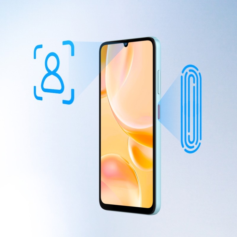Celular ZTE Blade A55 4GB/128GB Azul Liberado