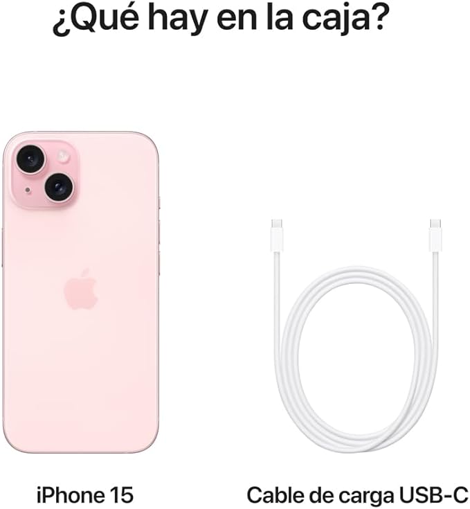 Celular IPhone 15 Rosa 128 GB Liberado