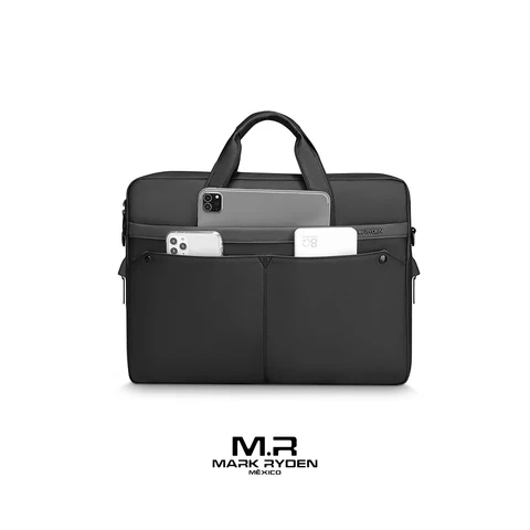 Maletín Moderno para Laptop 14” | Expandible, Impermeable y de Estilo Aesthetic Mark Ryden MR8001