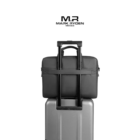 Maletín Moderno para Laptop 14” | Expandible, Impermeable y de Estilo Aesthetic Mark Ryden MR8001