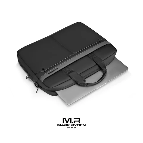 Maletín Moderno para Laptop 14” | Expandible, Impermeable y de Estilo Aesthetic Mark Ryden MR8001