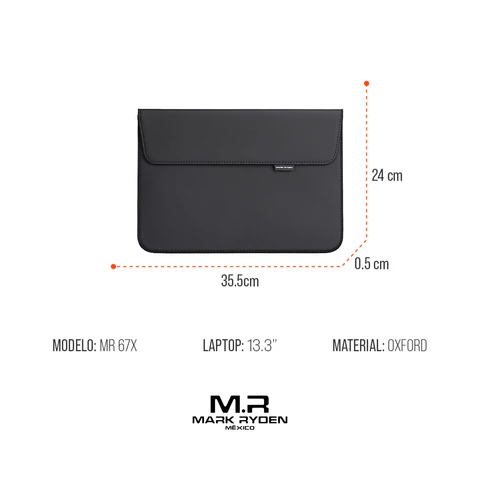 Funda para Laptop 13.3" Mark Ryden MR67X con Solapa Magnética