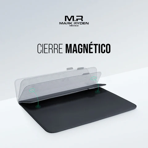 Funda para Laptop 13.3" Mark Ryden MR67X con Solapa Magnética