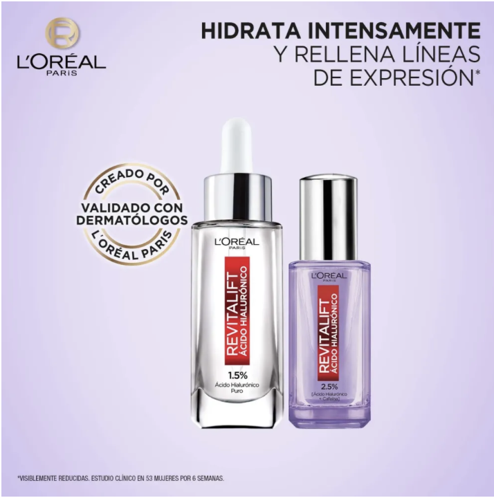 Kit L'Oréal Paris Revitalift Ácido Hialurónico Sérum