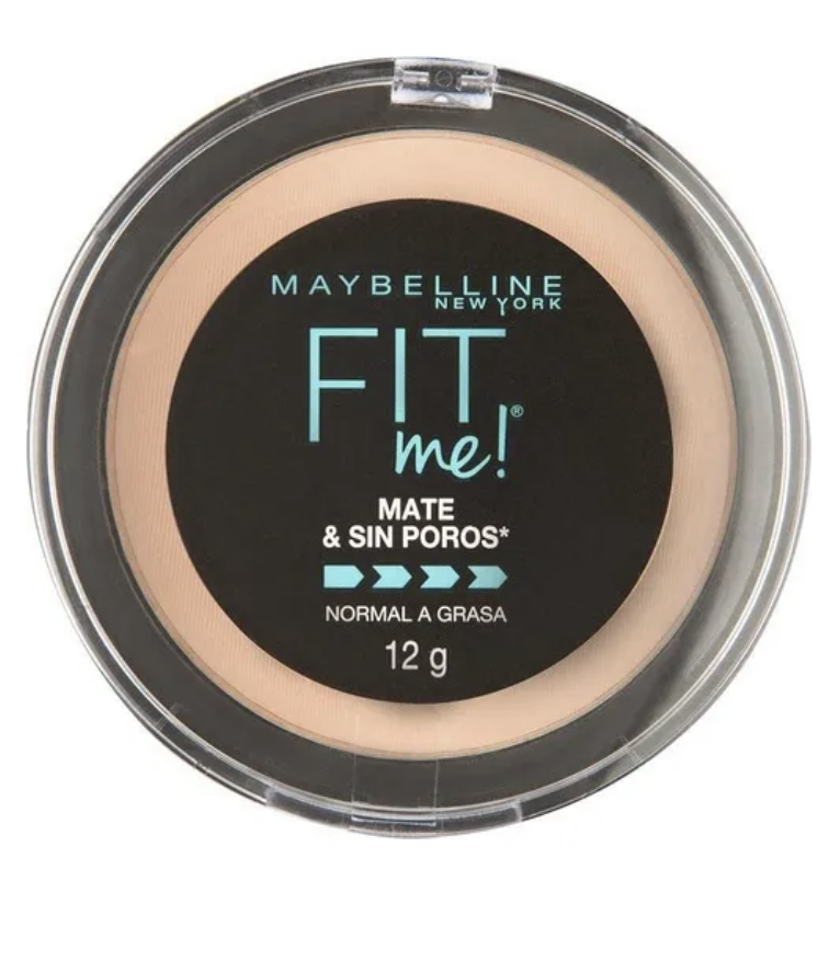 Polvo Compacto Maybelline Fit Me Mate & Sin Poros 12g