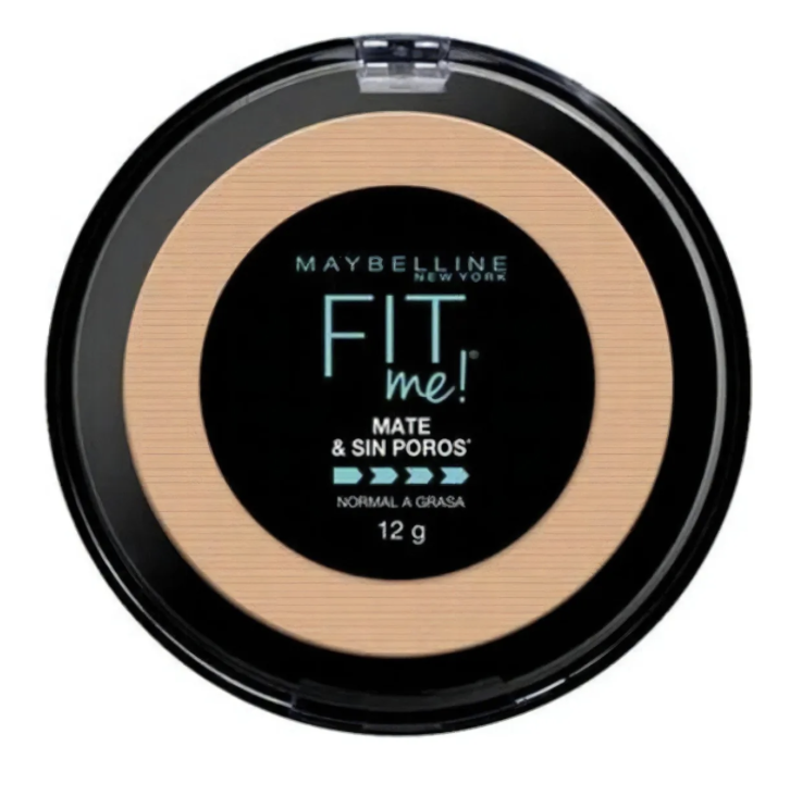 Polvo Compacto Maybelline FIT Me! Tono Sun Beige 12mL