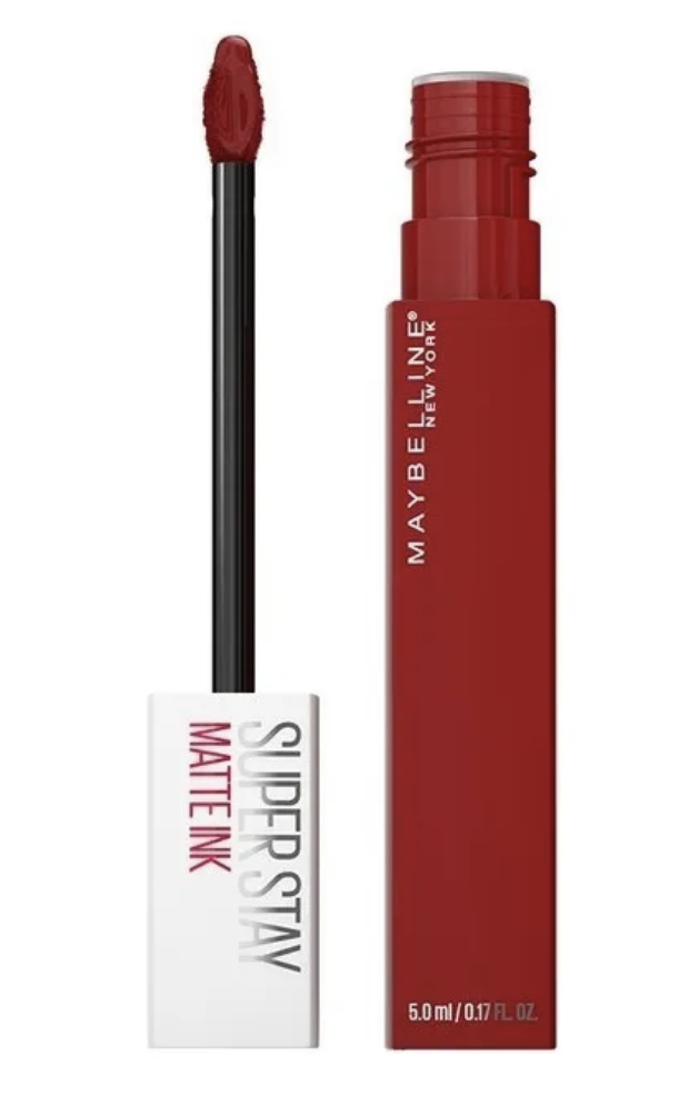 Labial Líquido Maybelline Super Stay Matte Ink - 5ml Acabado Mate Color EXHILARATOR