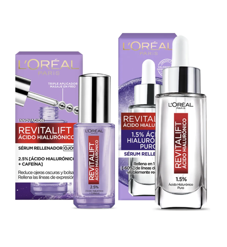 Kit L'Oréal Paris Revitalift Ácido Hialurónico Sérum