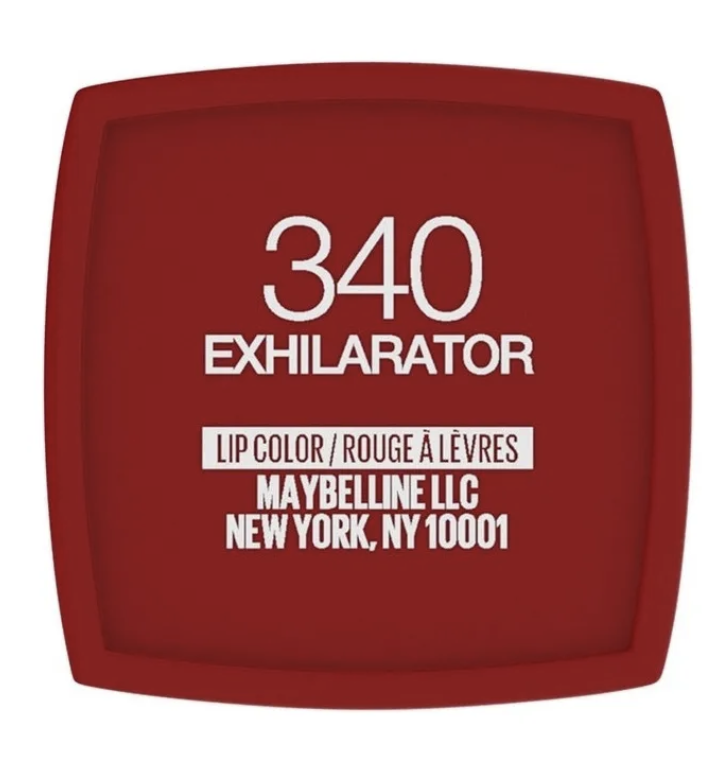 Labial Líquido Maybelline Super Stay Matte Ink - 5ml Acabado Mate Color EXHILARATOR