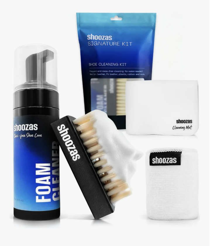 Kit De Limpieza De Tenis Limpiador Espuma 4 Piezas Shoozas