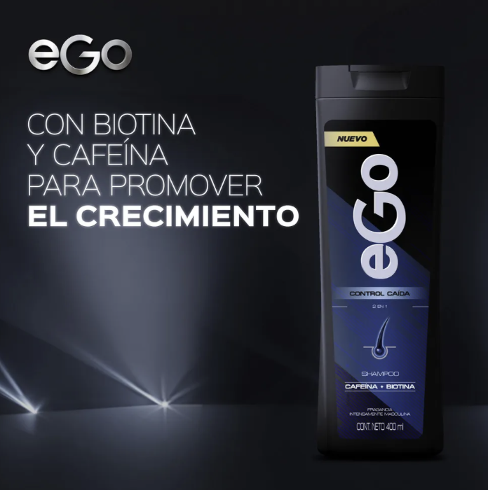 EGO shampoo caída