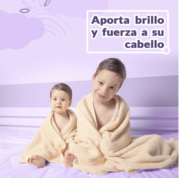 Gel cabello bebé