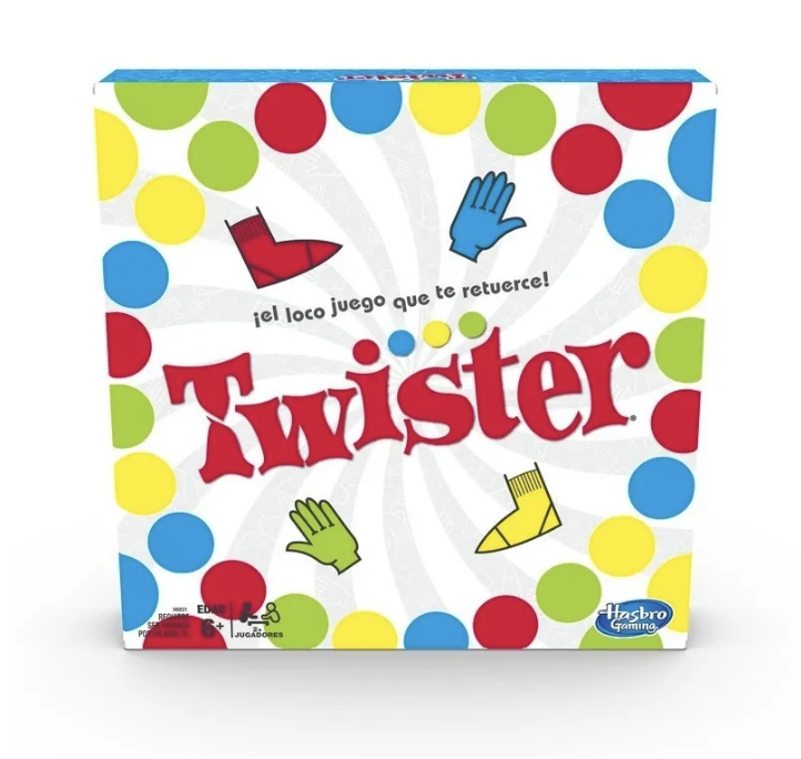 Juego De Mesa Twister Hasbro Gaming +6 Años