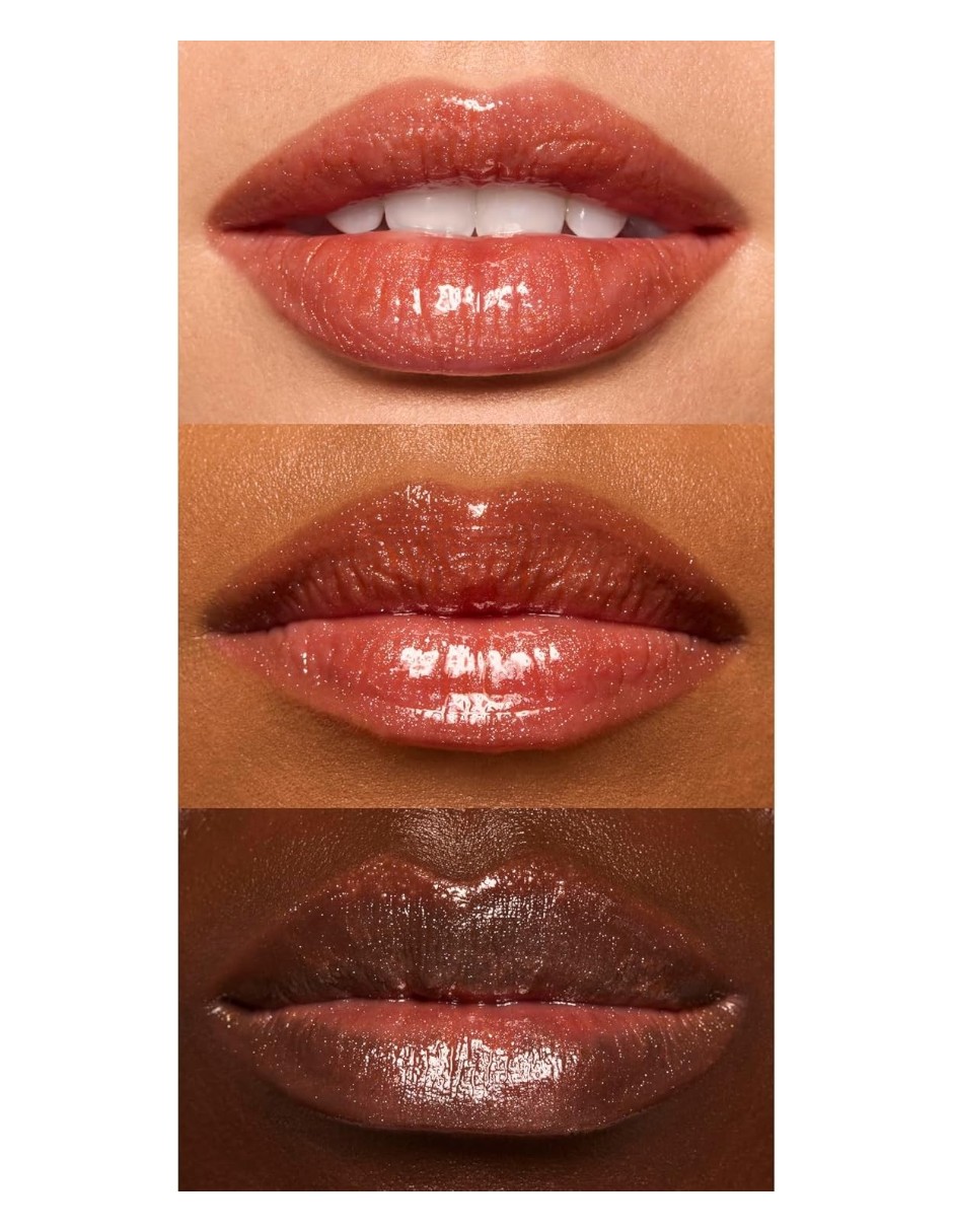 Glow Reviver Lip Oil, Nourishing and Hydrating with High-Shine Glimmer Finish Super-neutral