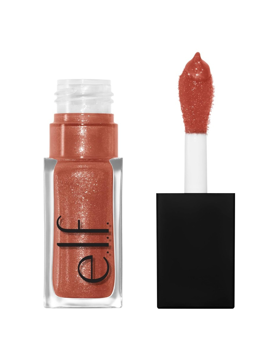 Glow Reviver Lip Oil, Nourishing and Hydrating with High-Shine Glimmer Finish Super-neutral