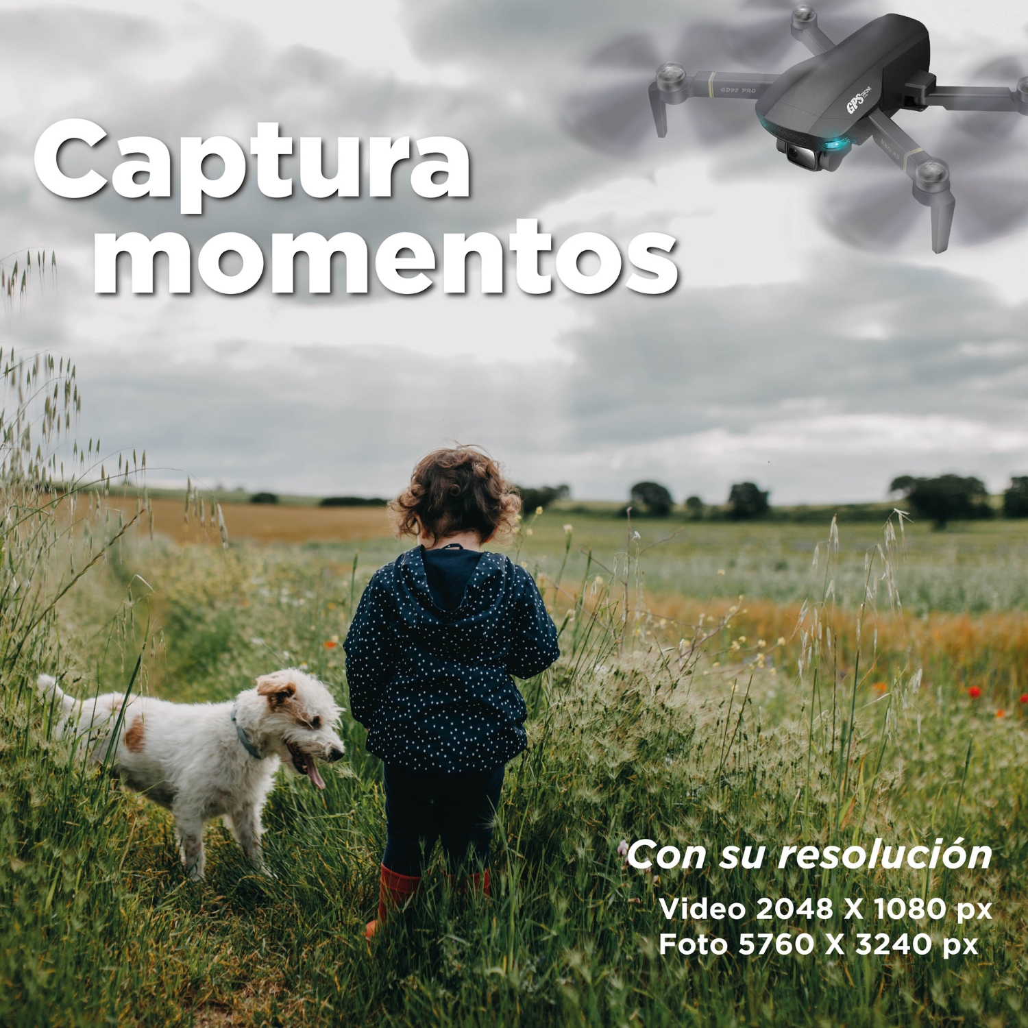 Drone BINDEN GD93 Pro Con Cámara 6k Hasta 28 Minutos De Vuelo